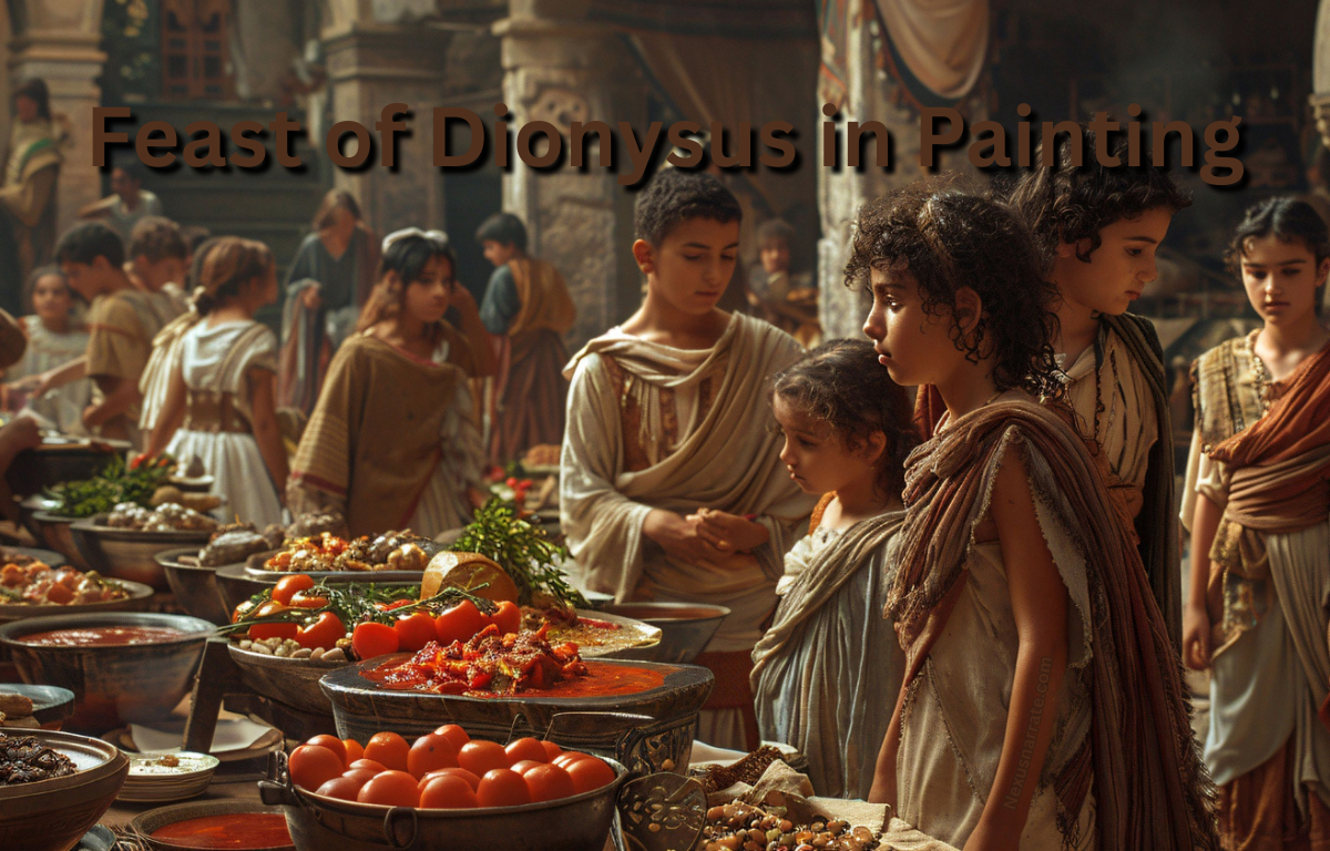 Feast of Dionysus in Painting