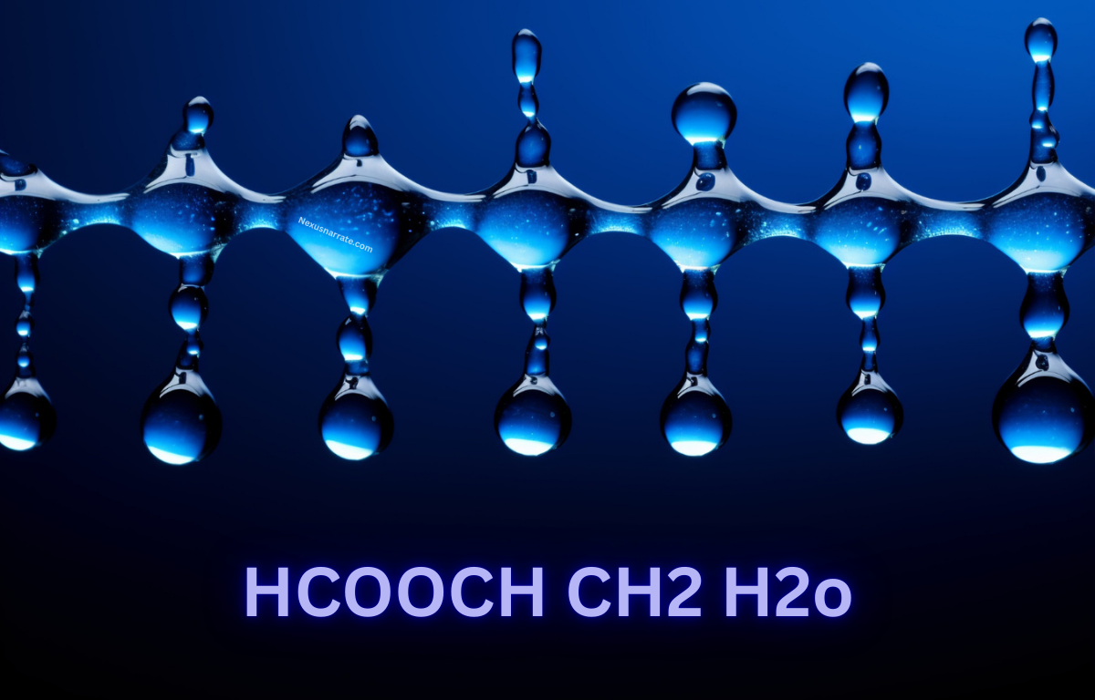 HCOOCH CH2 H2O